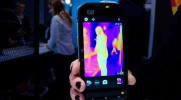 CAT S60 Smartphone met warmtebeeldcamera