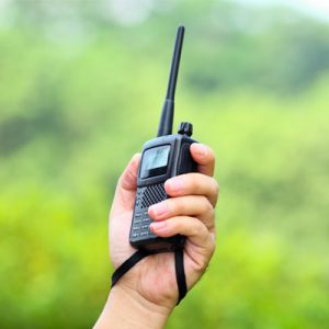 stappen voor kiezen juiste walkie talkie